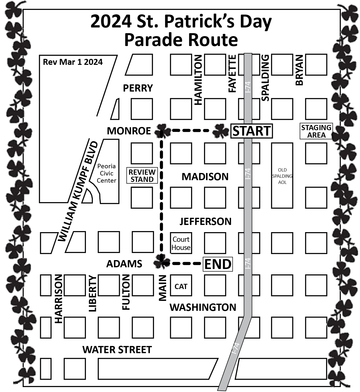 Parade Participant Info page St. Patrick Society of Peoria